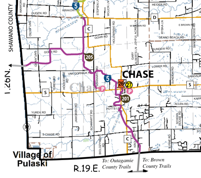 Chase SnoChasers Maps